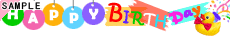 ���� HAPPY BIRTH DAY(��p�[�c�j